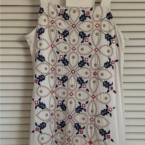 Cute Embroidered Jersey Sundress
